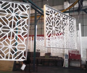 PVDF Painting Perforated Aluminium Screen